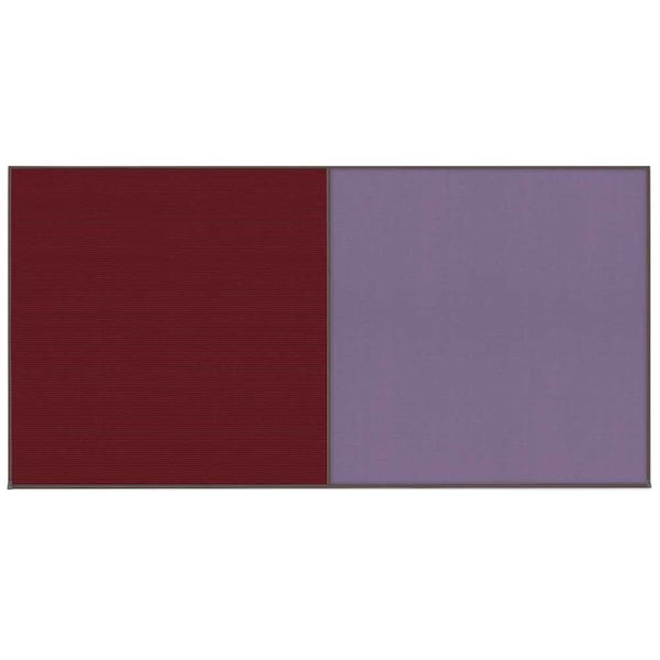 Enclosed Corkboard, 1 Door, 72"x36", 4" Fra